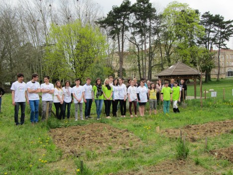 L'inauguration de l'oasis-nature 1