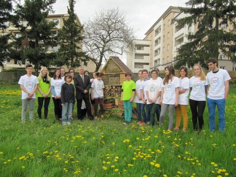 L'inauguration de l'oasis-nature 3